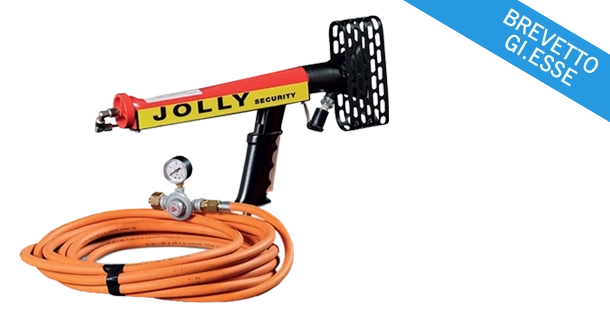 TERMOPISTOLA “JOLLY” A GAS PROPANO PER POLIETILENE TERMORETRAIBILE